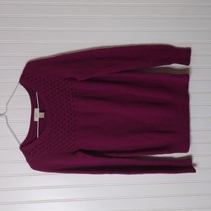 Loft crochet sweater